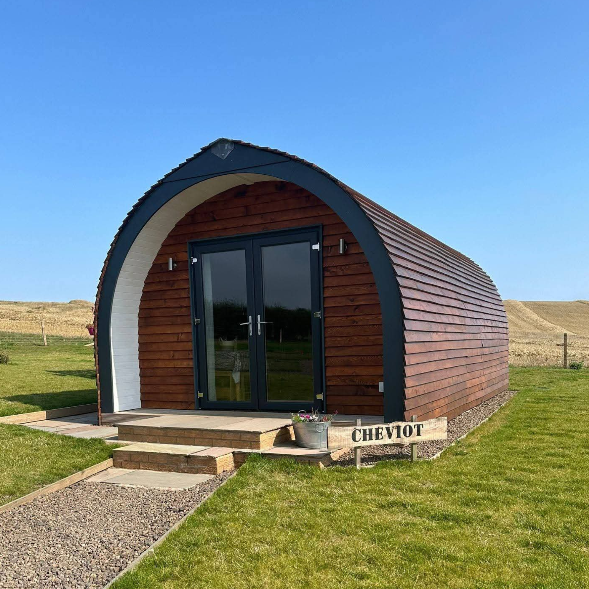 From Frame Kit to Finished Glamping Site – Milldown Glamping Self Build