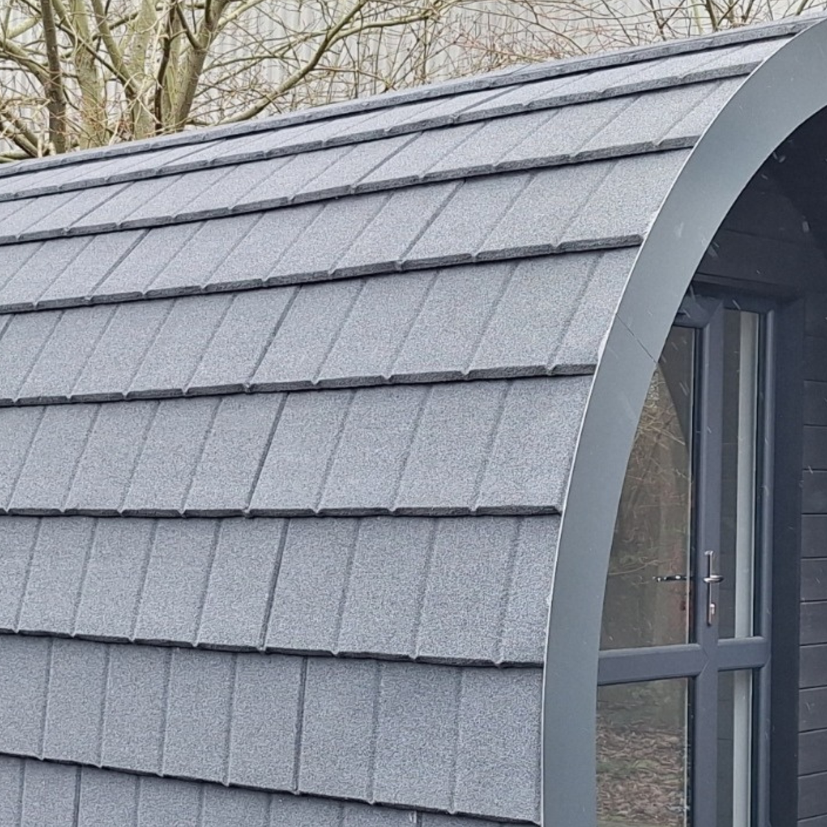 Slate 2000 Complete Roofing Kit per m² for Glamping Pods – Lightweight ...